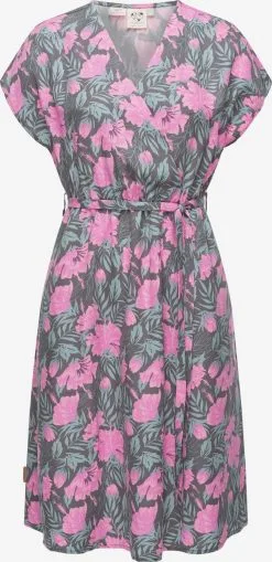 Ragwear Zomerjurken Zomerjurk Selyma Dames Grijs