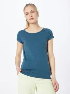 Ragwear T-shirts Shirt MINTT Dames Petrol -Aanbiedingen Ragwear Winkel fa155f2feee171886914a3305235cc22