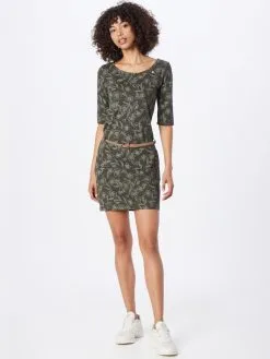 Ragwear Jerseyjurken Jurk TANYA Dames Kaki -Aanbiedingen Ragwear Winkel fa33e777c30fcd1b8bca16bbad9c23eb