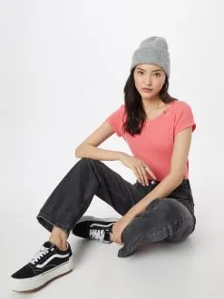 Ragwear T-shirts Shirt FLORAH Dames Zalm Roze -Aanbiedingen Ragwear Winkel fd8675cc0d4b066d440e52755285daaf