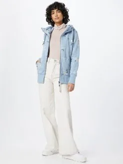 Ragwear Sweatvesten Sweatvest NESKA Dames Lichtblauw -Aanbiedingen Ragwear Winkel ffe317c019ede2a1becf2de9c7dd78d7